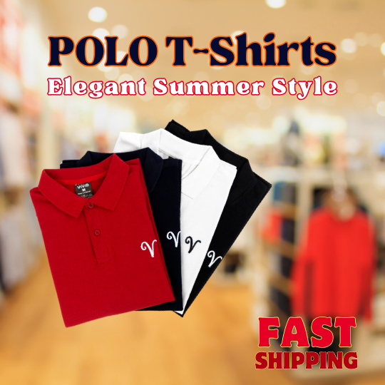 👕Polo T-Shirt Your Ultimate Summer Staple!